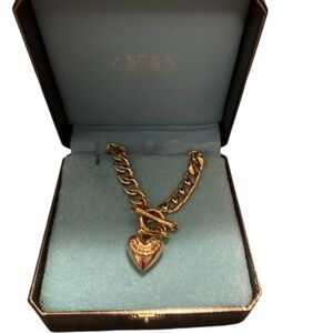 Juicy Couture Gold Heart Necklace